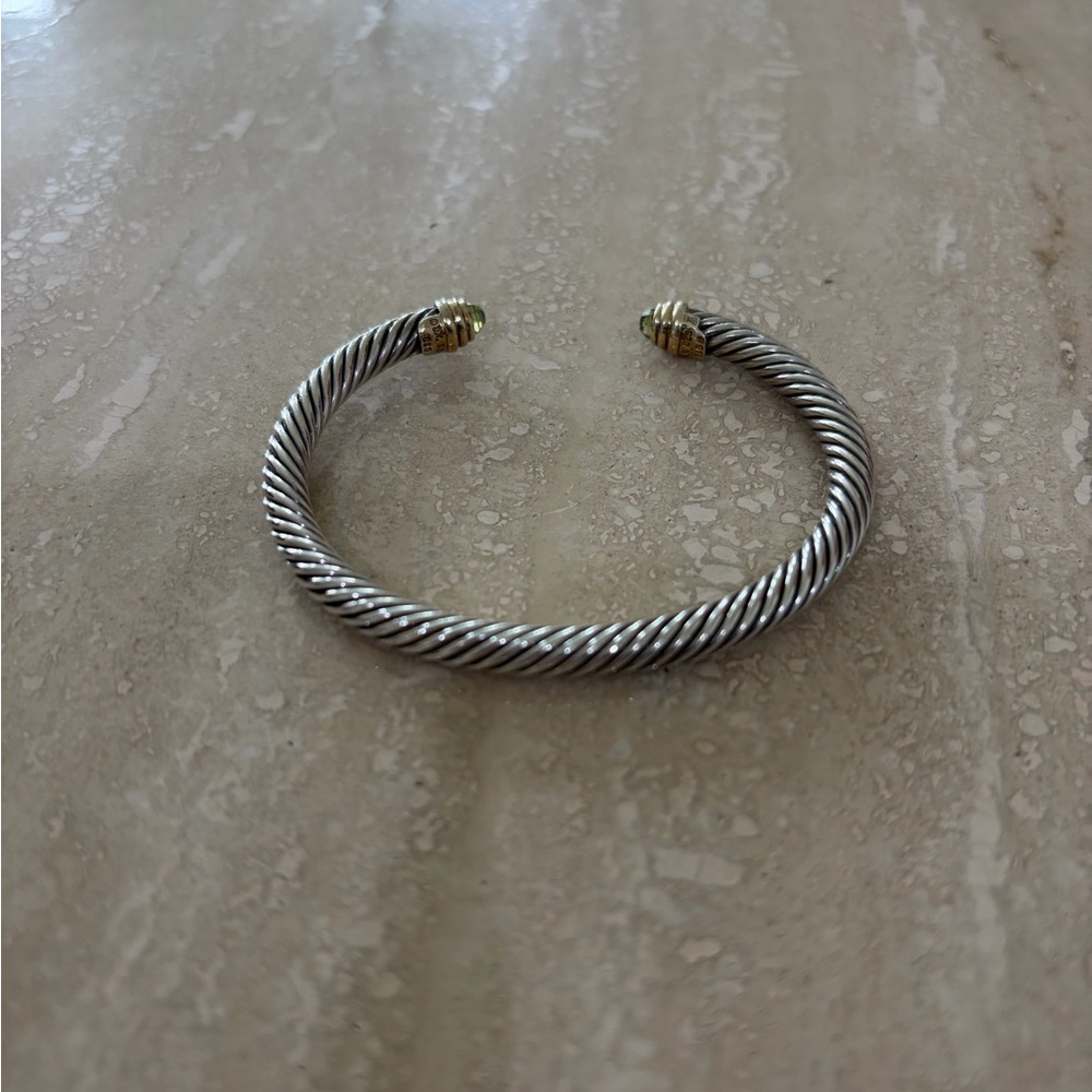 David Yurman Classic Cable Bracelet Peridot - Picture 4 of 6